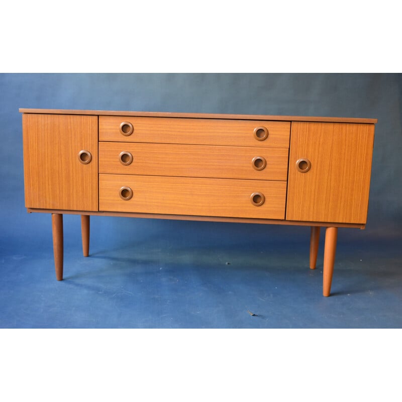 Vintage British Schreiber Sideboard - 1960s