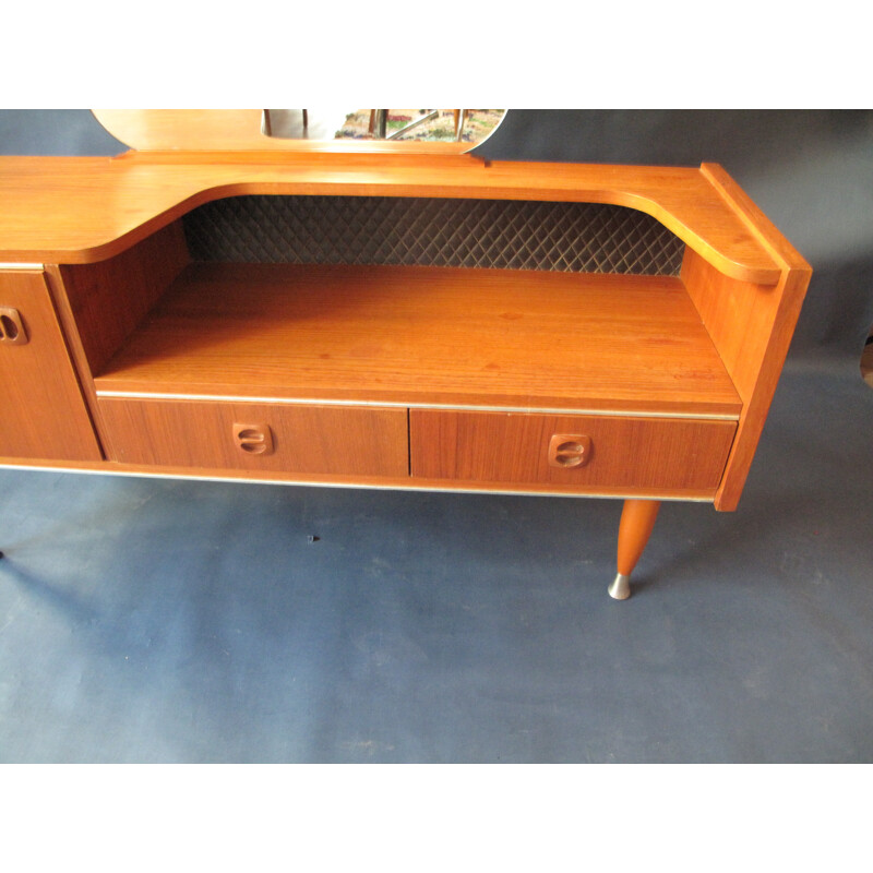 Vintage English style dressing table - 1960s 