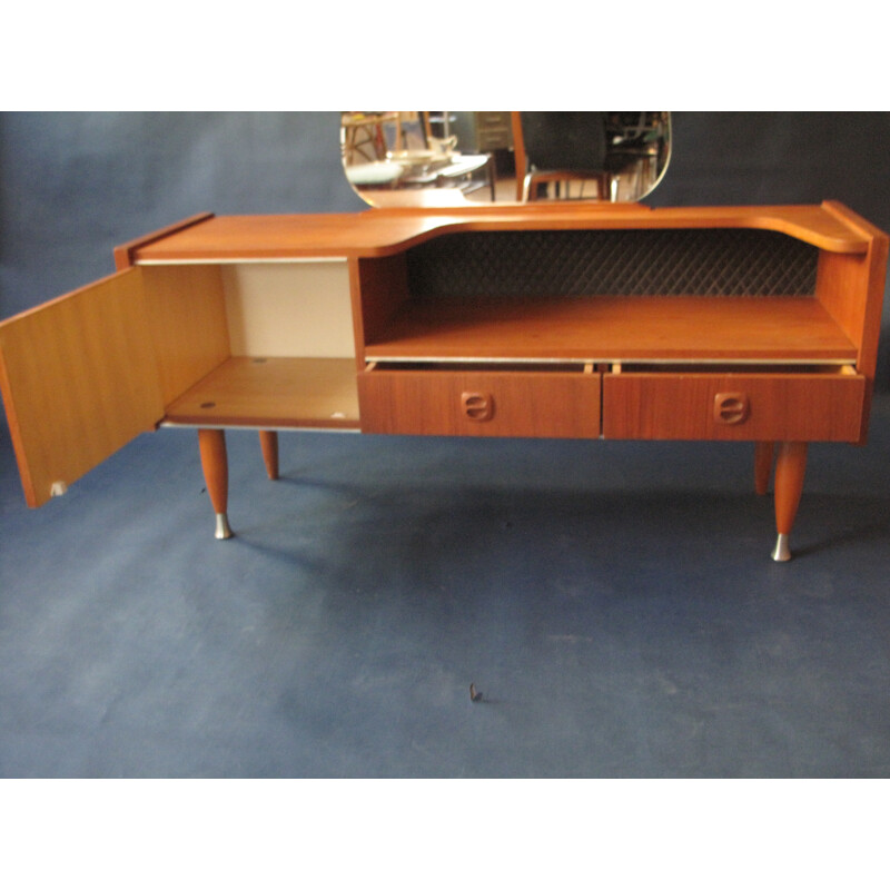 Vintage English style dressing table - 1960s 