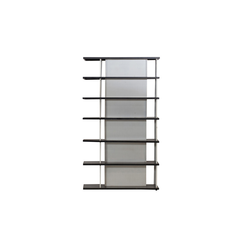 Vintage industrial bookcase by Wim Rietveld for De Bijenkorf, 1960