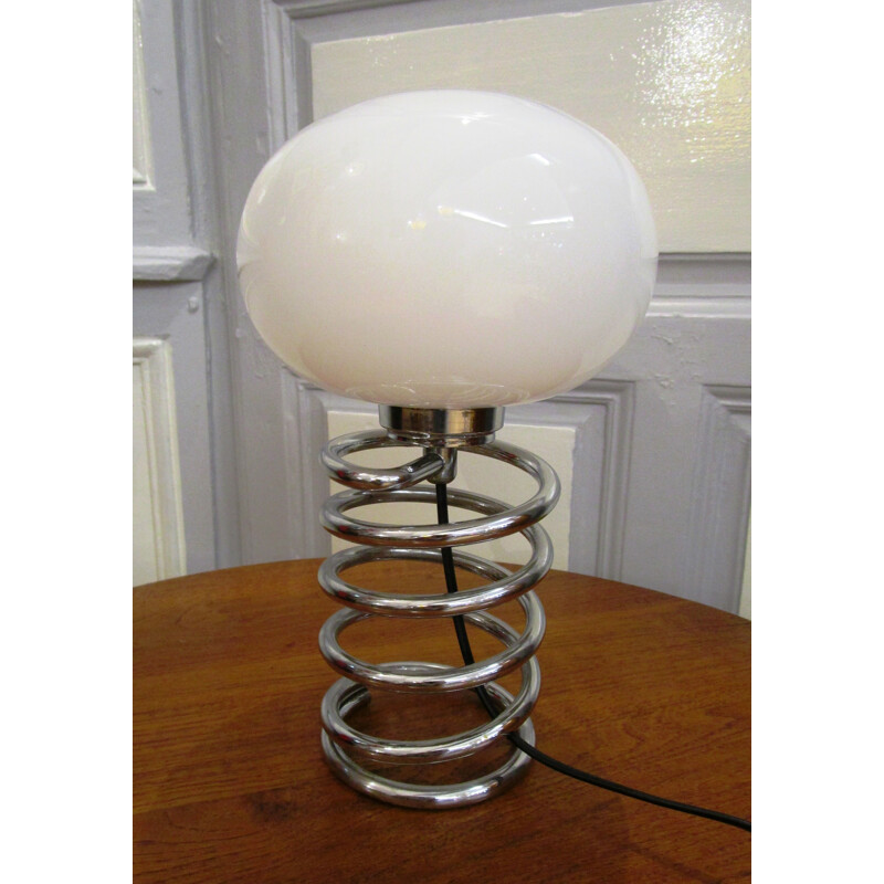 Lampe ressort vintage - 1970