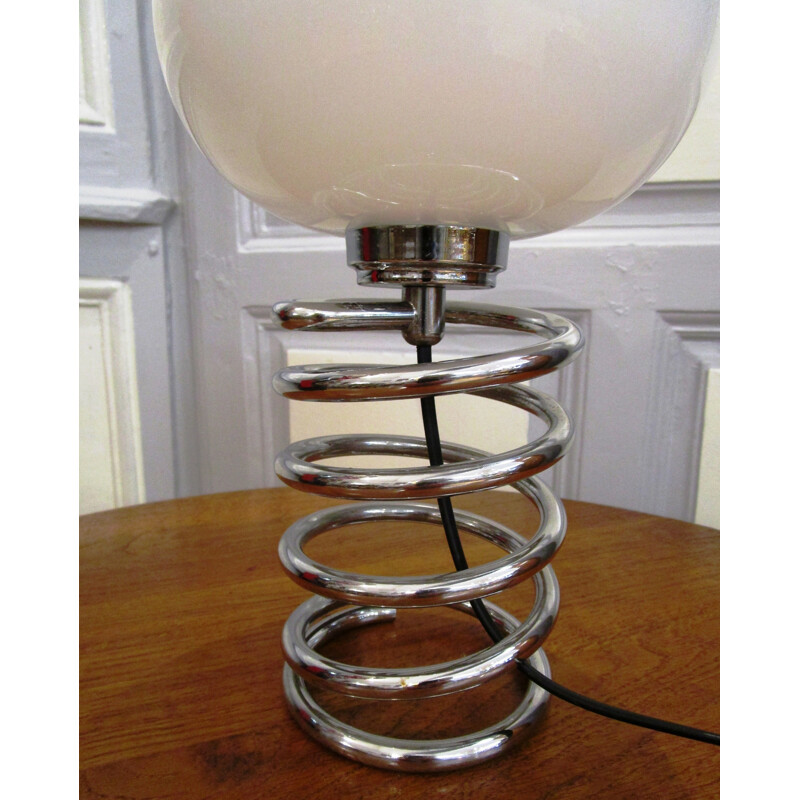 Lampe ressort vintage - 1970