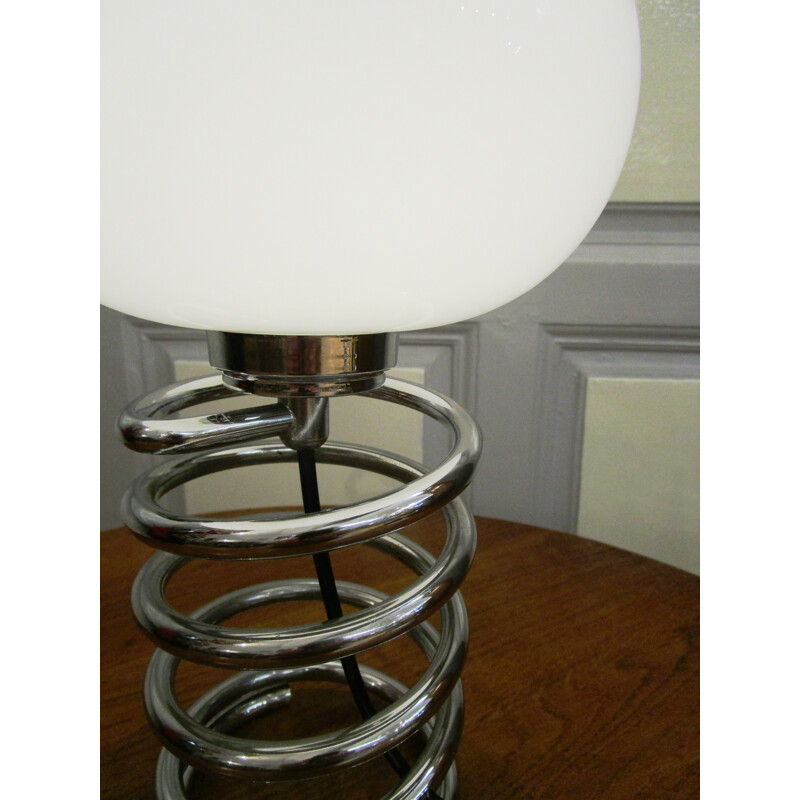 Lampe ressort vintage - 1970