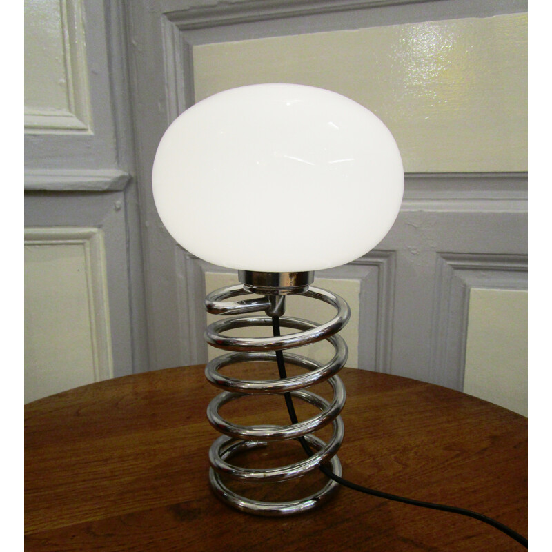 Lampe ressort vintage - 1970