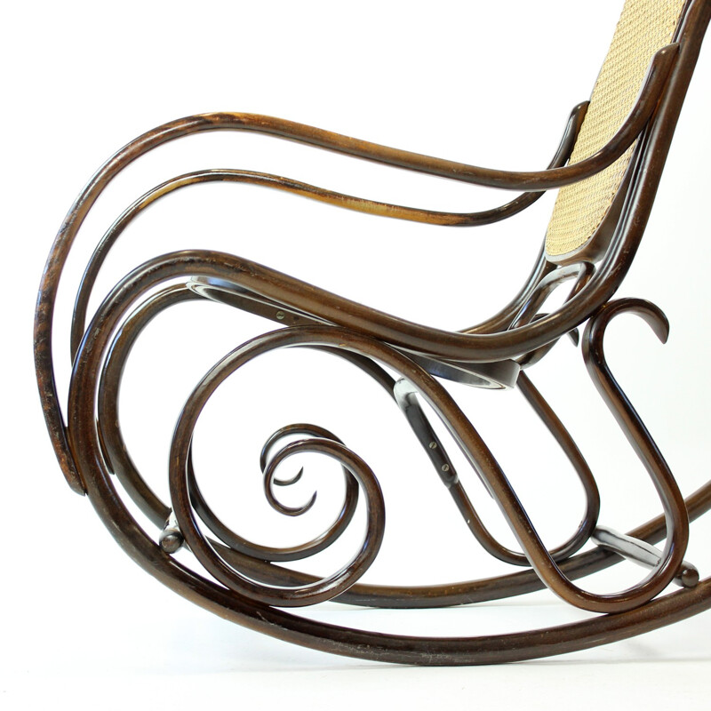 Vintage bentwood Rocking Chair - 1930s