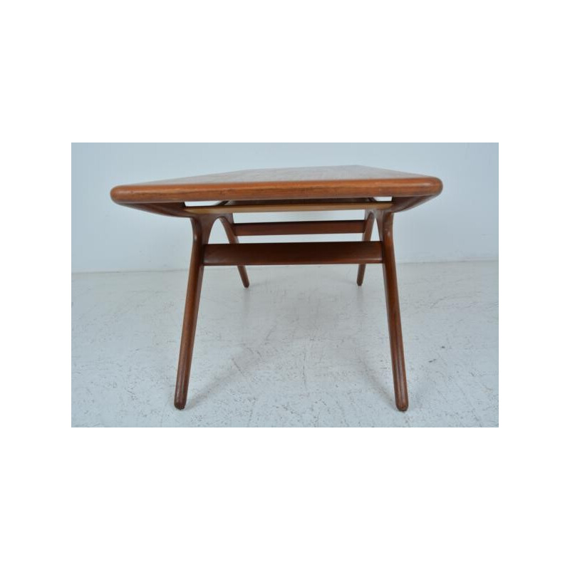 Vintage "Smile" Coffee Table by Johannes Andersen for CFC Silkeborg - 1950s