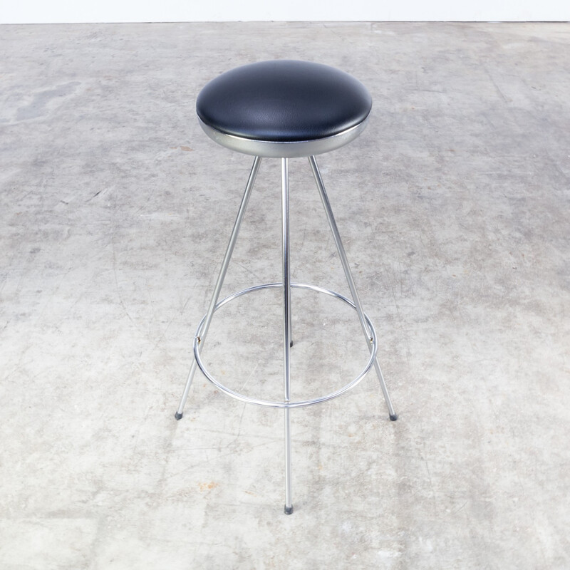 Set of 3 Sintesi "Ufo" bar stools - 1980s