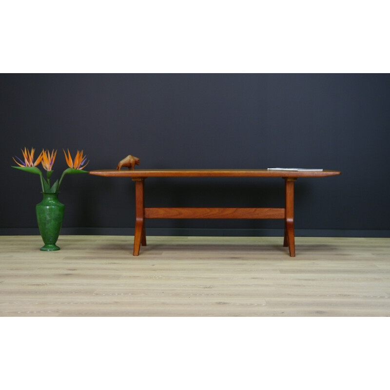 Scandinavian Teak Vintage Coffee Table - 1970s