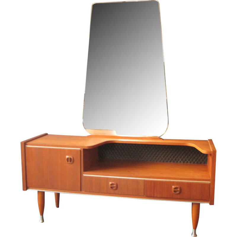 Vintage English style dressing table - 1960s 