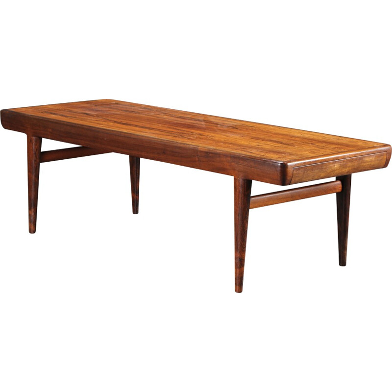 Scandinavian Coffee Table In Rosewood by Johannes Andersen - 1960s