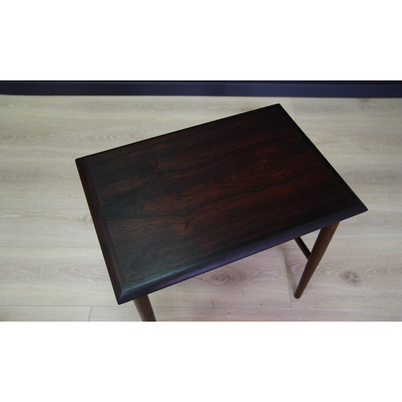 Set of 3 Danish Rosewood Tables - 1960s