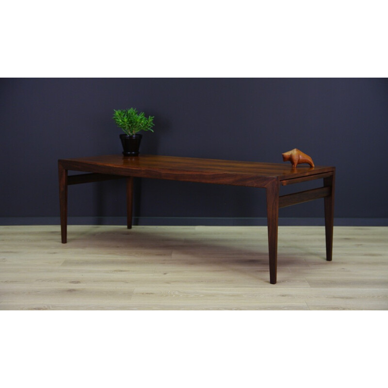 Danish Rosewood Coffee Table by Johannes Andersen - 1970s