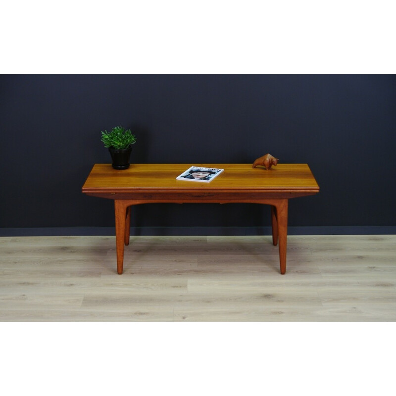 Danish Teak Coffee Table by Kai Kristiansen for Trioh Møbelfabric - 1970s