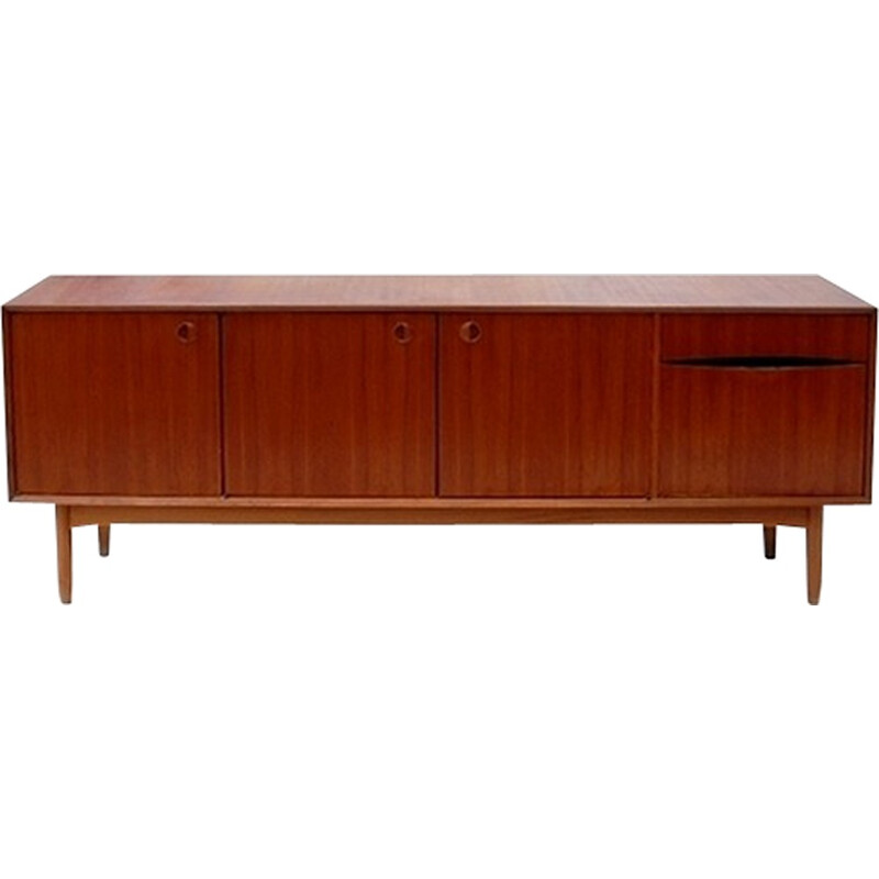 Vintage sideboard in teak Scandinavian design - 1960s