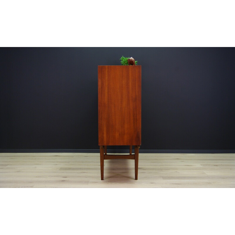 Vintage highboard in teck - 1970s