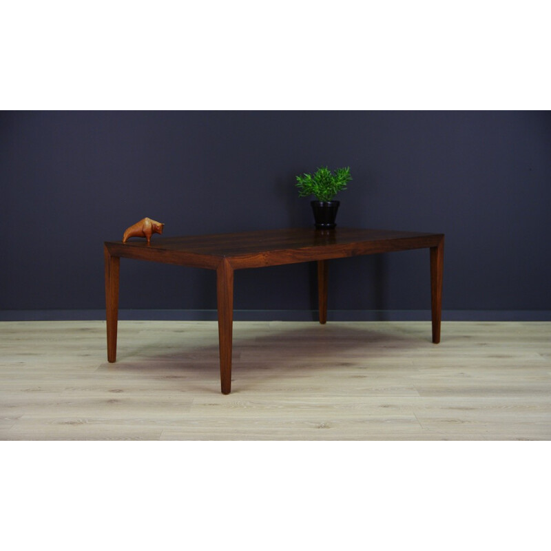 Danish Rosewood Coffee Table by Severin Hansen for Haslev Møbelsnedkeri - 1970s