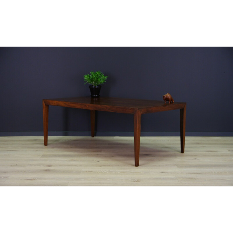 Danish Rosewood Coffee Table by Severin Hansen for Haslev Møbelsnedkeri - 1970s