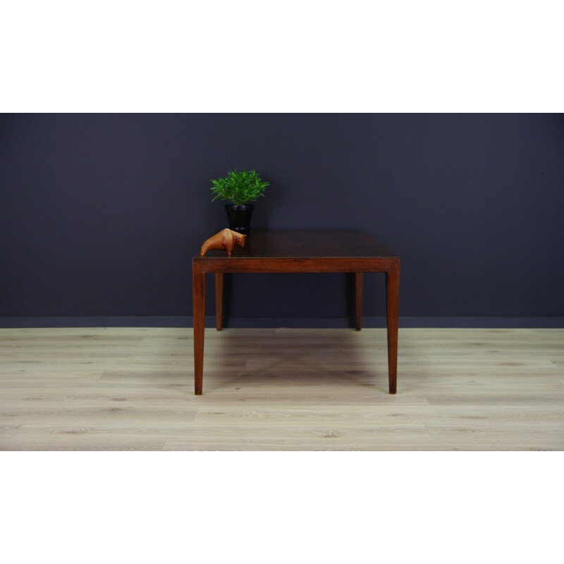 Danish Rosewood Coffee Table by Severin Hansen for Haslev Møbelsnedkeri - 1970s