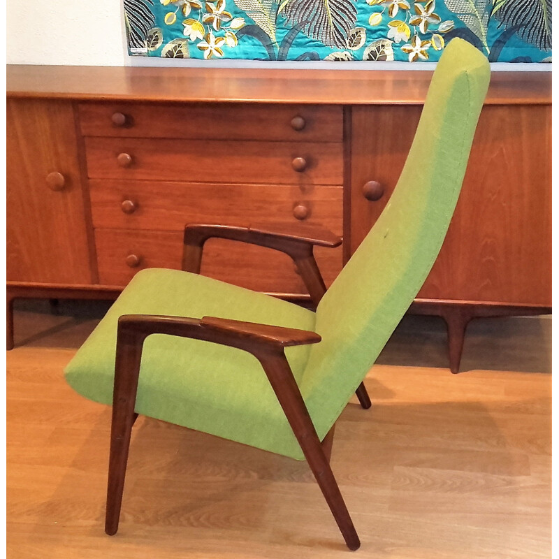 Fauteuil et son ottoman de Yngve Ekstrom - 1960