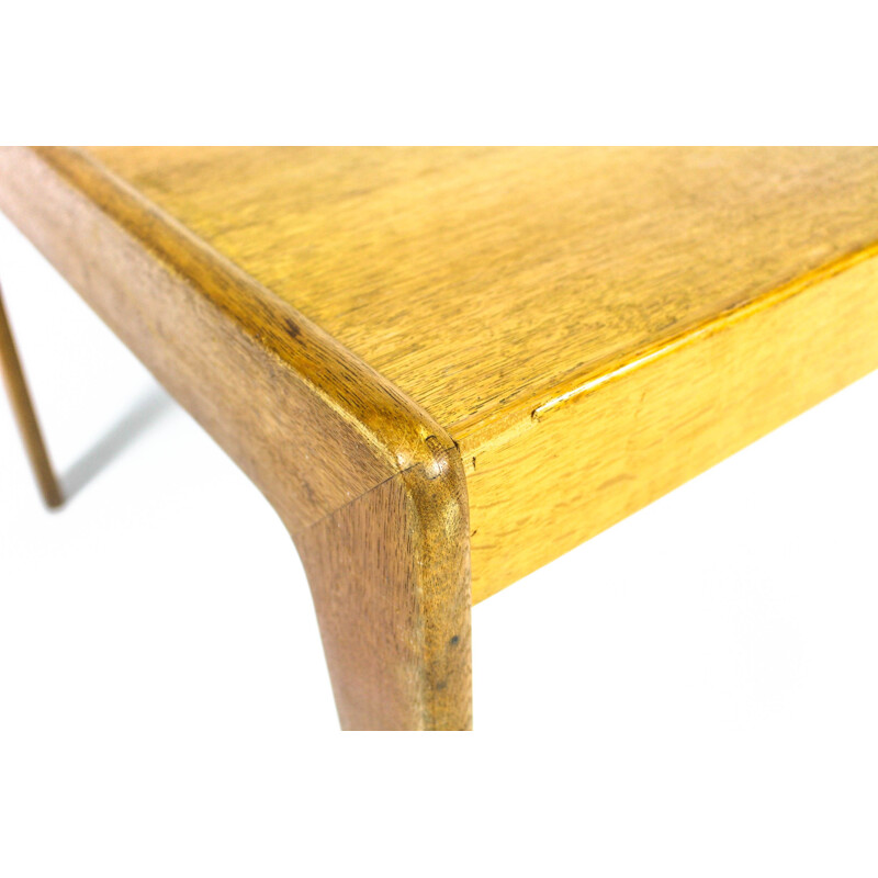 Mid-Century Teak Veneer Coffee Table by Arne Wahl Iversen for Komfort - 1960s