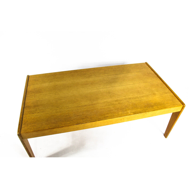 Mid-Century Teak Veneer Coffee Table by Arne Wahl Iversen for Komfort - 1960s