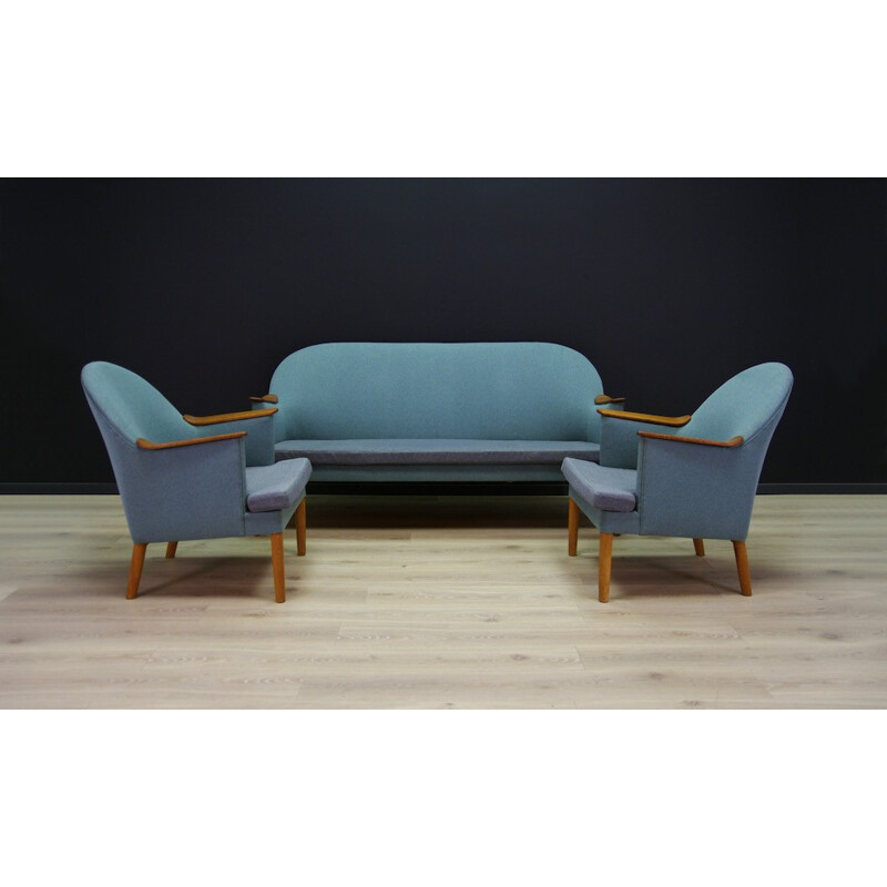 Ensemble de salon avec canapé et 2 fauteuils - 1970