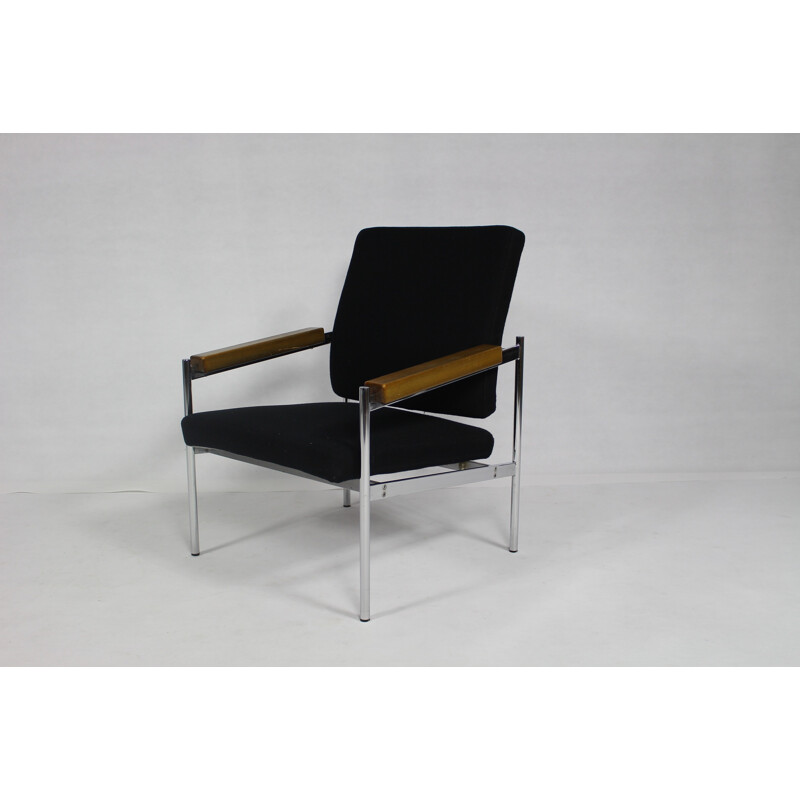 Fauteuil lounge en Teck par Kay Bæch Hansen pour Fritz Hansen - 1976