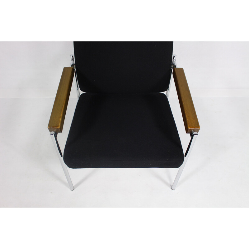 Danish Teak Lounge Chair by Kay Bæch Hansen for Fritz Hansen, 1976