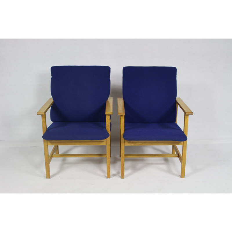 Vintage Deense fauteuil van Børge Mogensen voor Fredericia - 1960