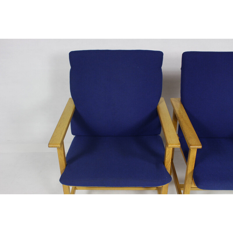 Vintage Deense fauteuil van Børge Mogensen voor Fredericia - 1960