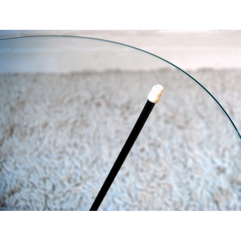 Side table in glass - 1960s