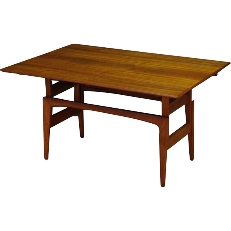 Danish Teak Coffee Table by Kai Kristiansen for Trioh Møbelfabric - 1970s