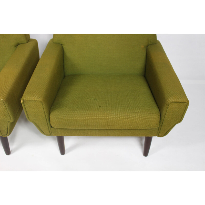 Set of 2 Mid-Century Danish Lounge Chair - 1960s