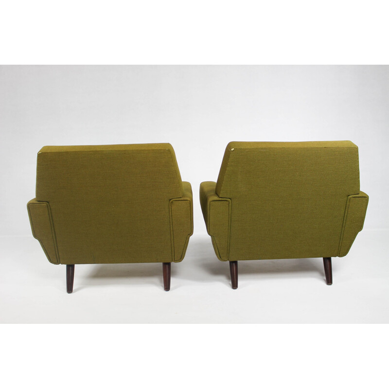 Set of 2 Mid-Century Danish Lounge Chair - 1960s