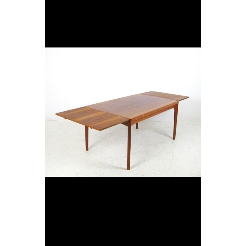 Table haute design scandinave rectangulaire - 1950