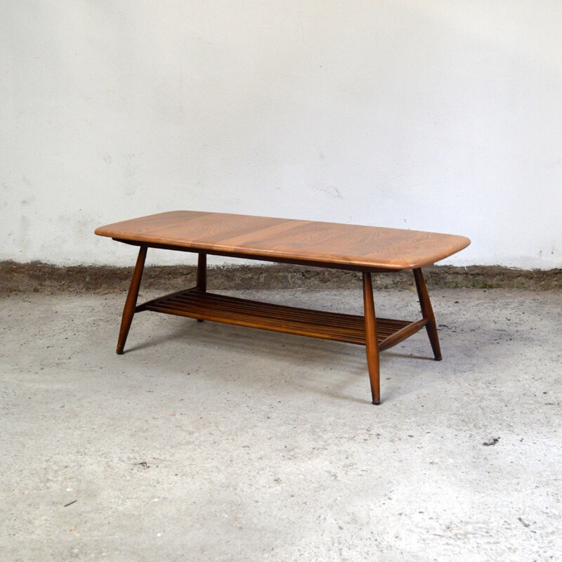 Table basse vintage par Lucian Ercolani pour Ercol - 1960