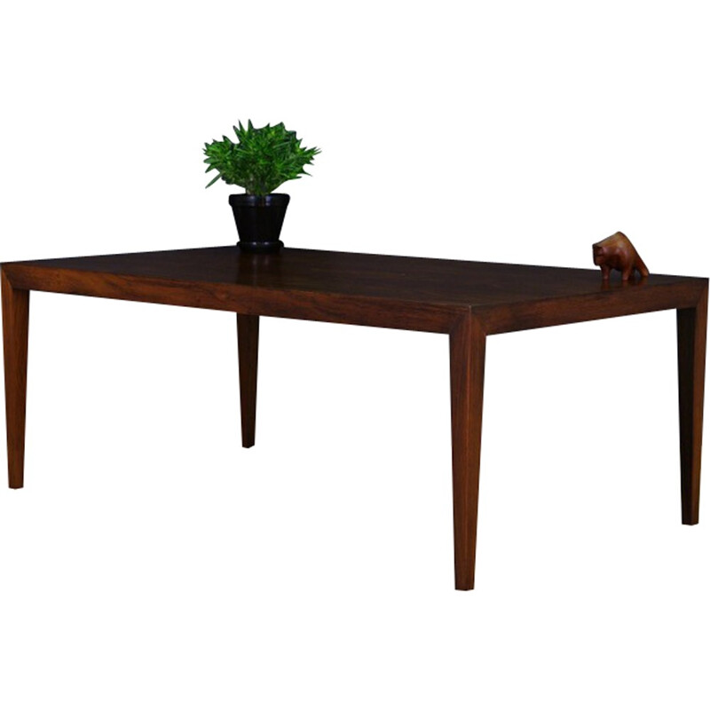 Danish Rosewood Coffee Table by Severin Hansen for Haslev Møbelsnedkeri - 1970s