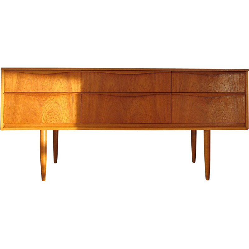 Commode longue de Frank Guille pour Austinsuite - 1960