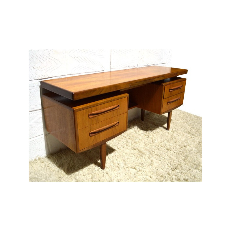Desk in teak, Victor B. WILKINS - 1960s