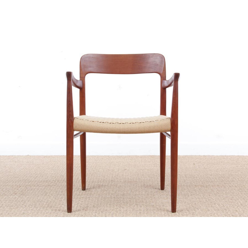 Scandinavian teak armchair model 56 by Niels O. Møller - 1960s 