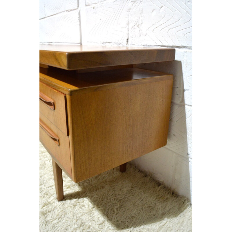 Desk in teak, Victor B. WILKINS - 1960s