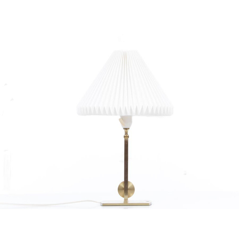 Vintage Scandinavian brass wall or table lamp - 1960s