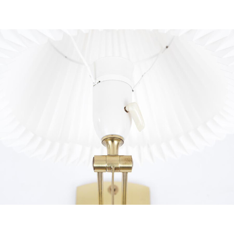 Vintage Scandinavian brass wall or table lamp - 1960s