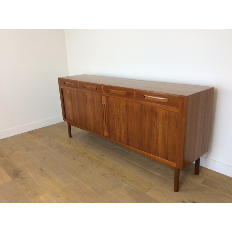 Enfilade vintage en teck par Arne Hovmand Olsen pour Mogens Kold - 1960