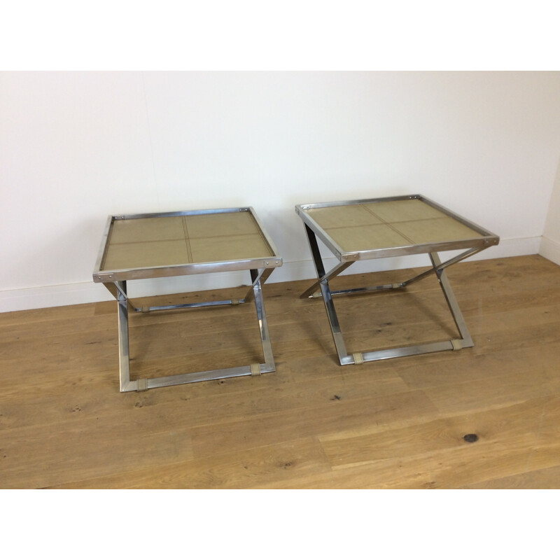 Vintage-Tischpaar X Frame Butlers - 1960