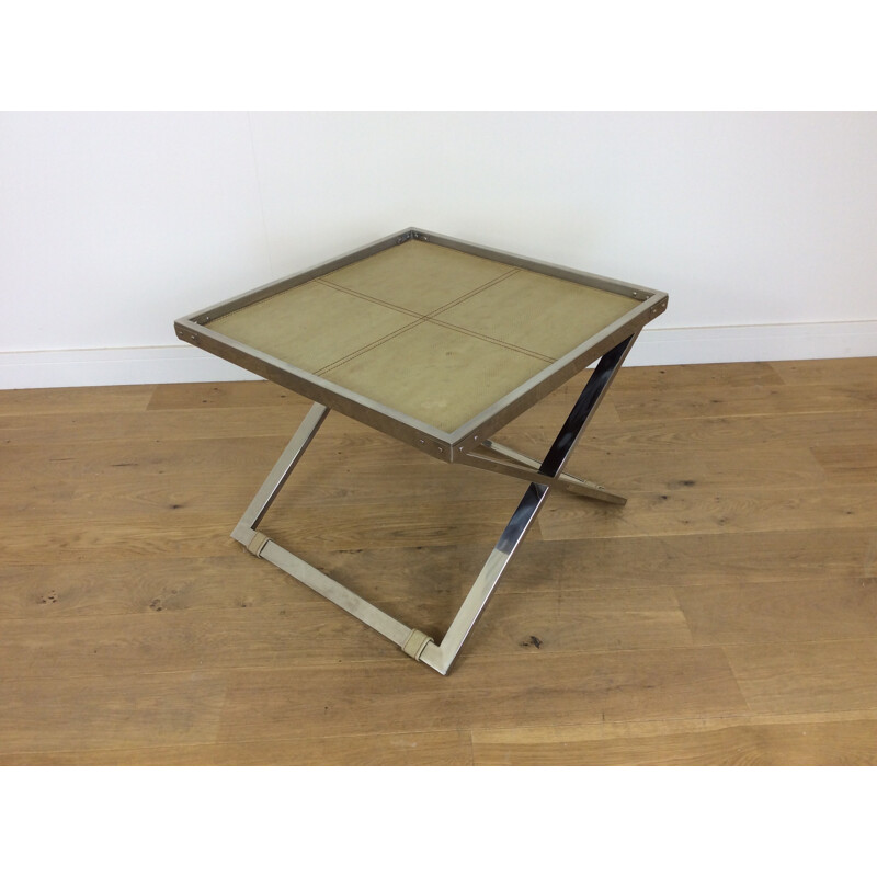 Pair of vintage X Frame Butlers tables - 1960s