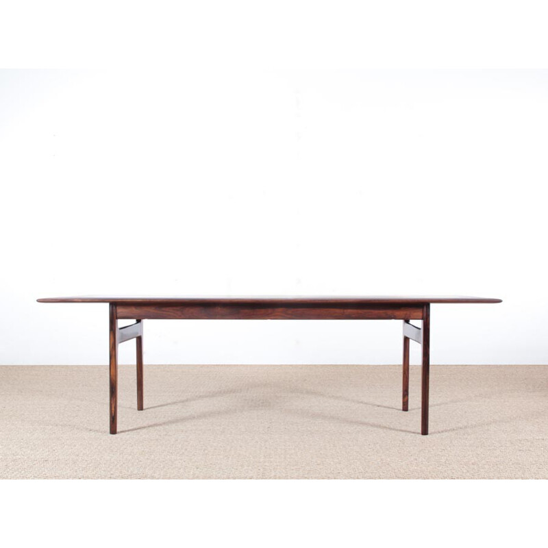 Mesa de café Vintage Scandinavian no Rio Rosewood, por Cfc Silkeborg, 1960