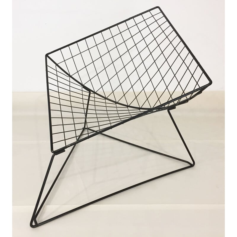 Model Oti armchair, wire mesh, design Jørgen Gammelgaard - 1986