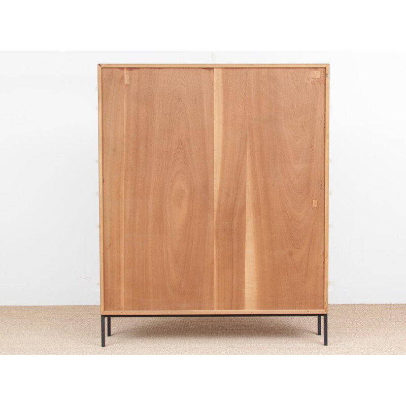 Scandinavian oak bookcase by Borge Mogensen for FDB - 1950s