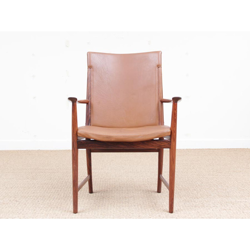 Pair of armchairs in Rio rosewood by Kai Lyngfeldt Larsen for Søren Willadsen - 1960s